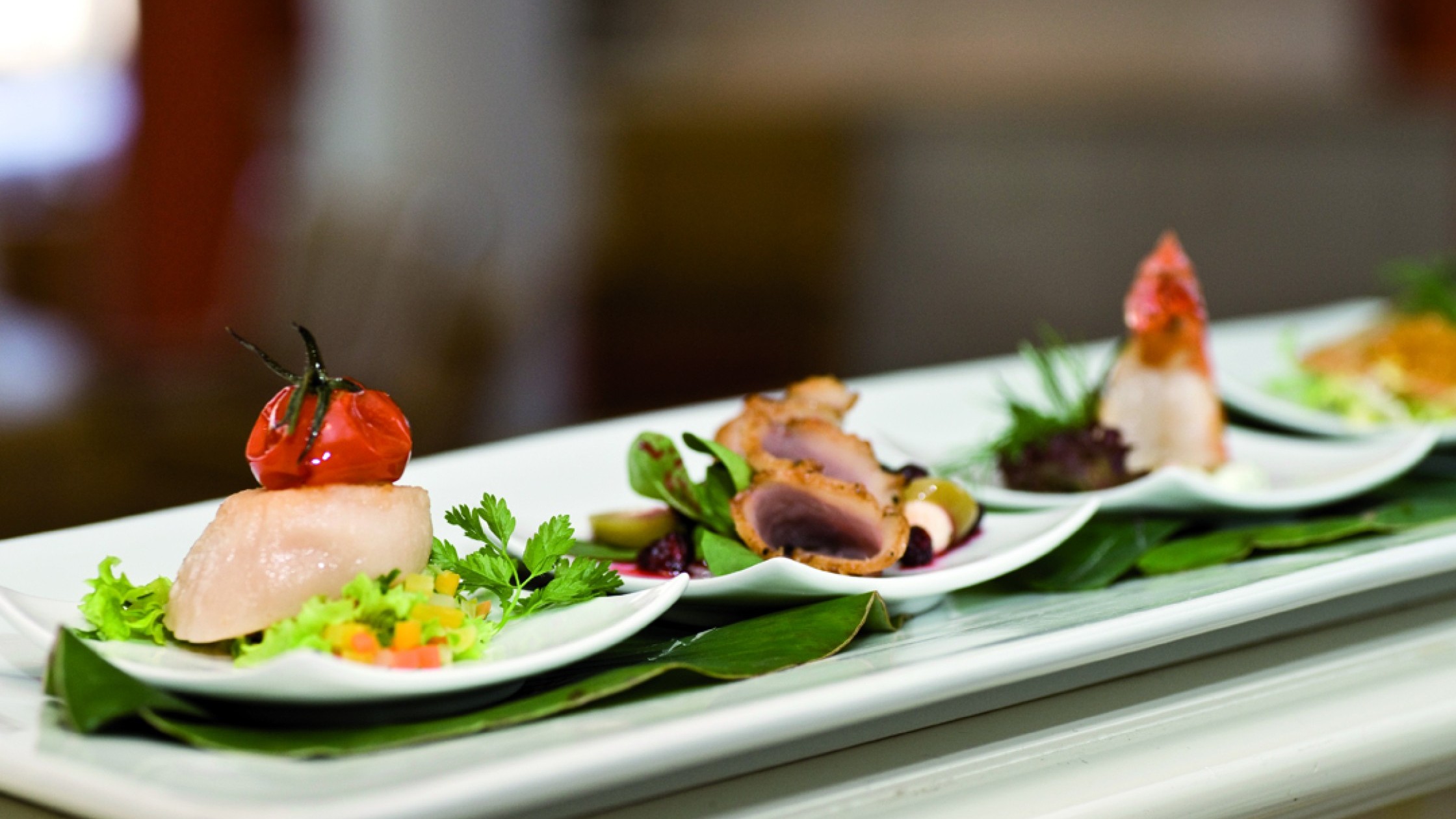 Vorspeisen Impressionen Häppchen