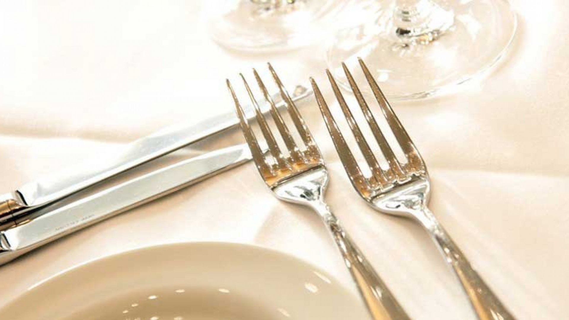 Nahaufnahme von Besteck