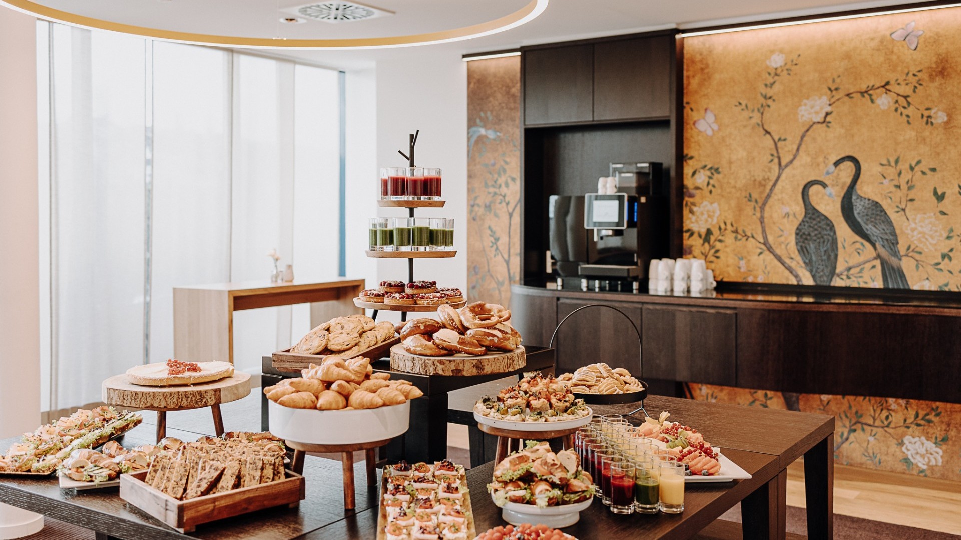 Kaffeepausen Buffet mit Snacks