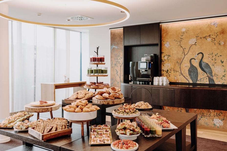 Kaffeepausen Buffet mit Snacks