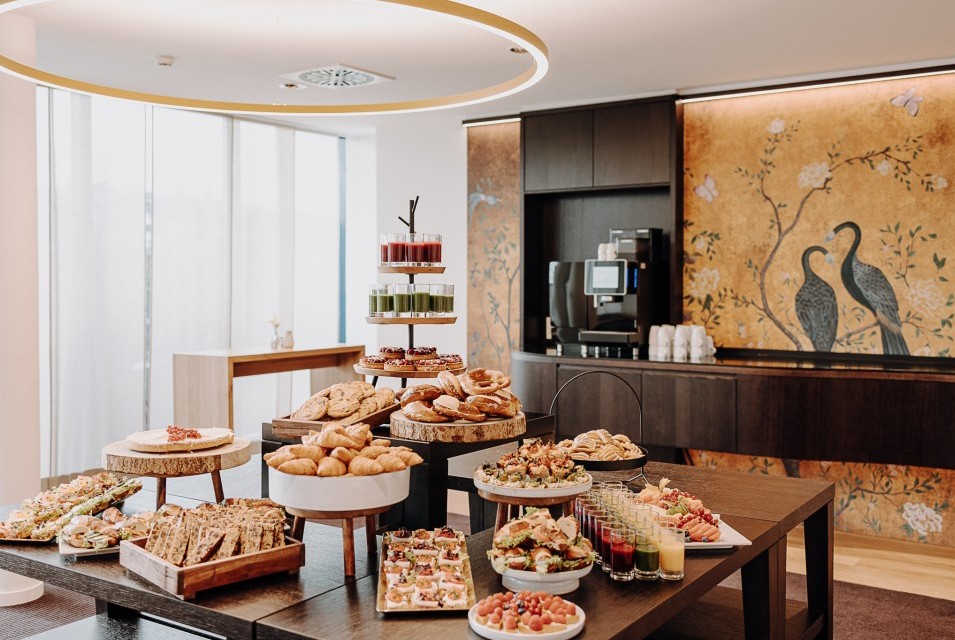 Kaffeepausen Buffet mit Snacks