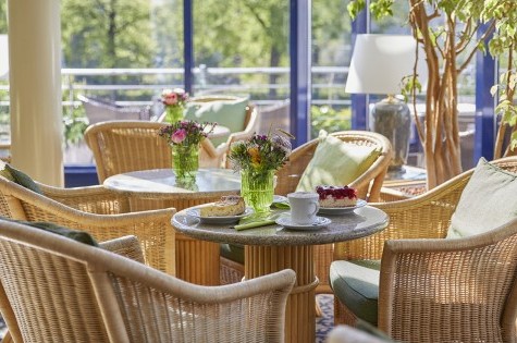 Wintergarten Cafe Nahaufnahme